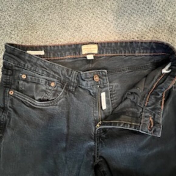 Mens Weatherproof Vinatge Slim Straight Fit Jean 32 x 30 Dark Wash - Picture 8 of 12